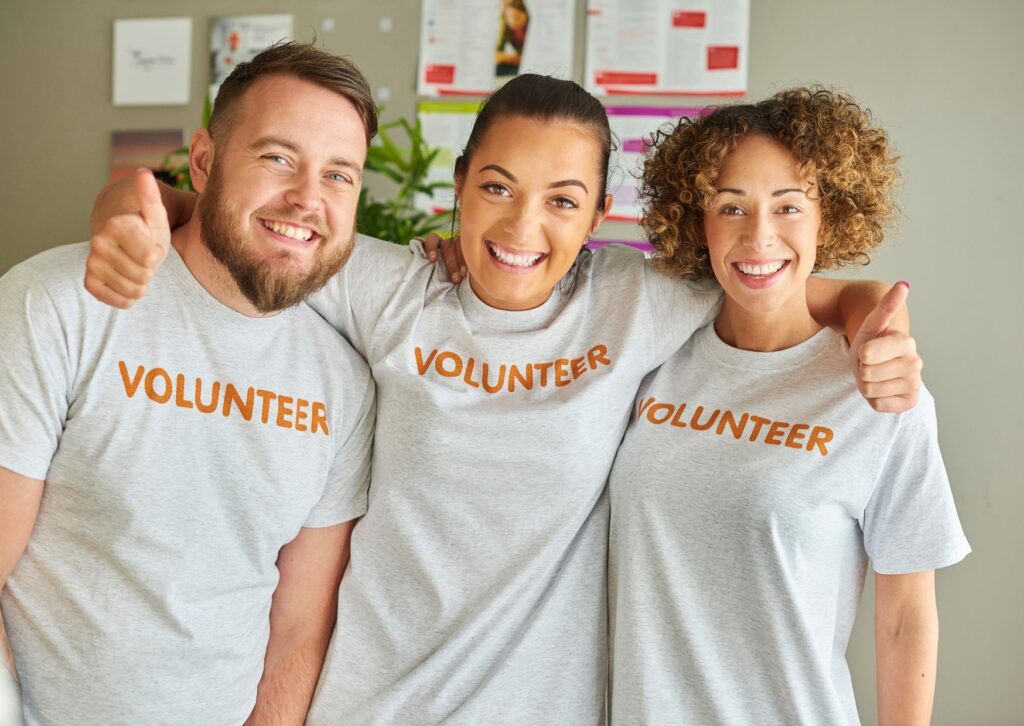 volunteering wellbeing activity for the workplace