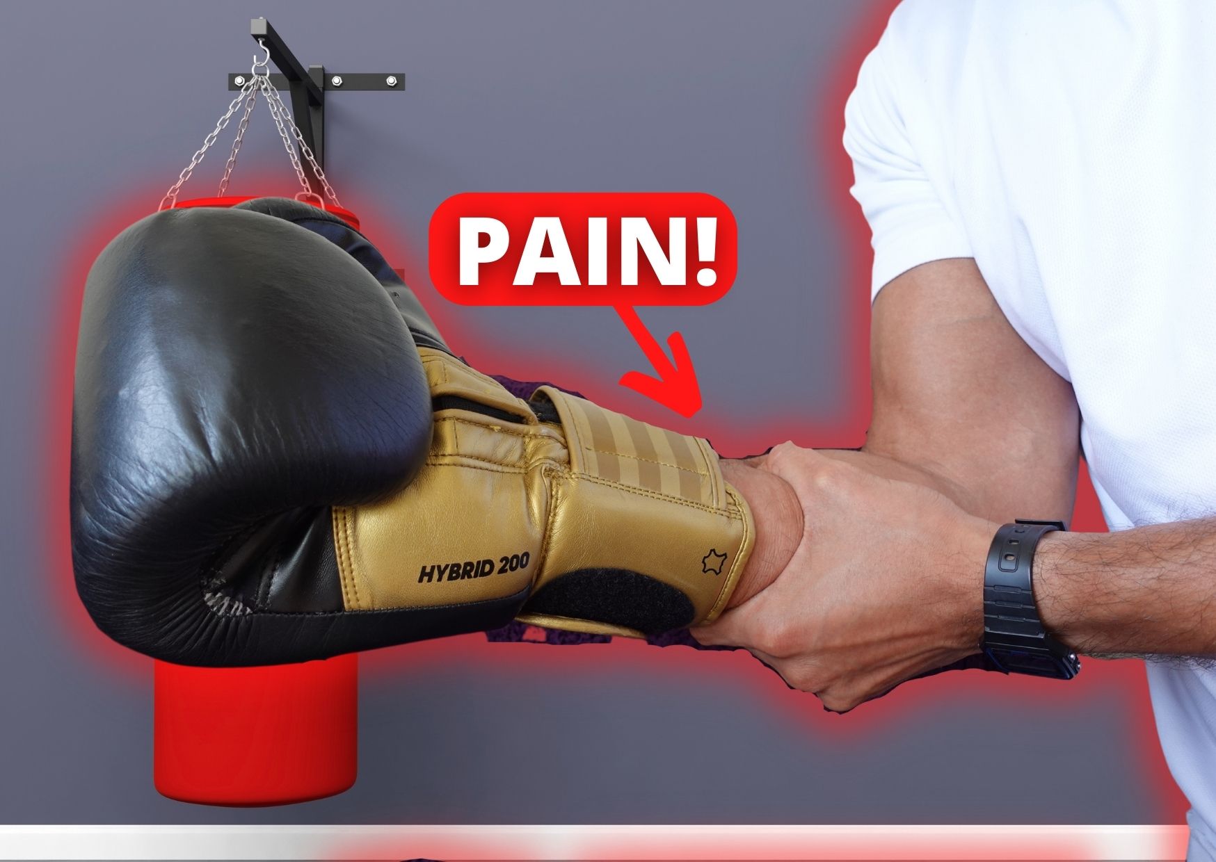 FOREARM PAIN WHEN BOXING