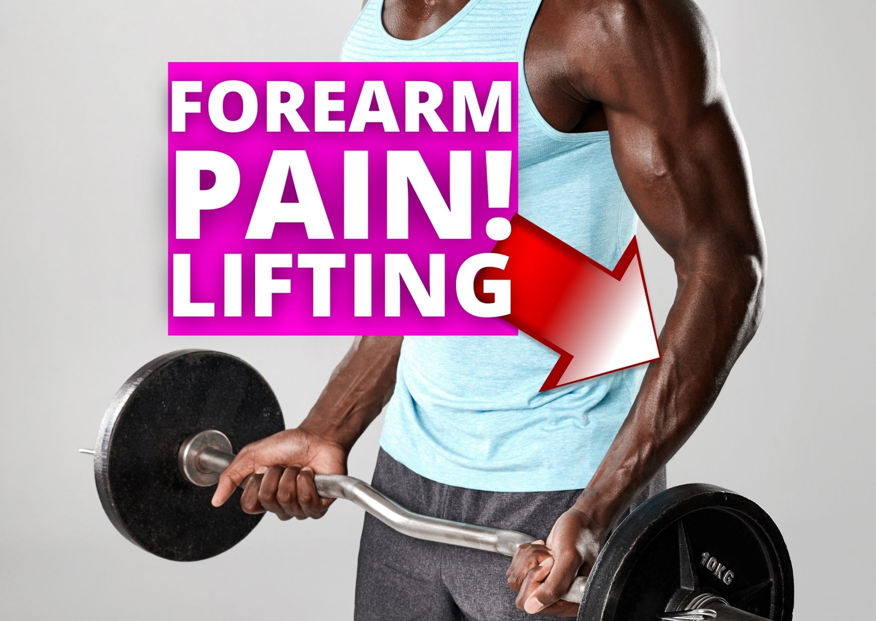 Forearm pain when lifting