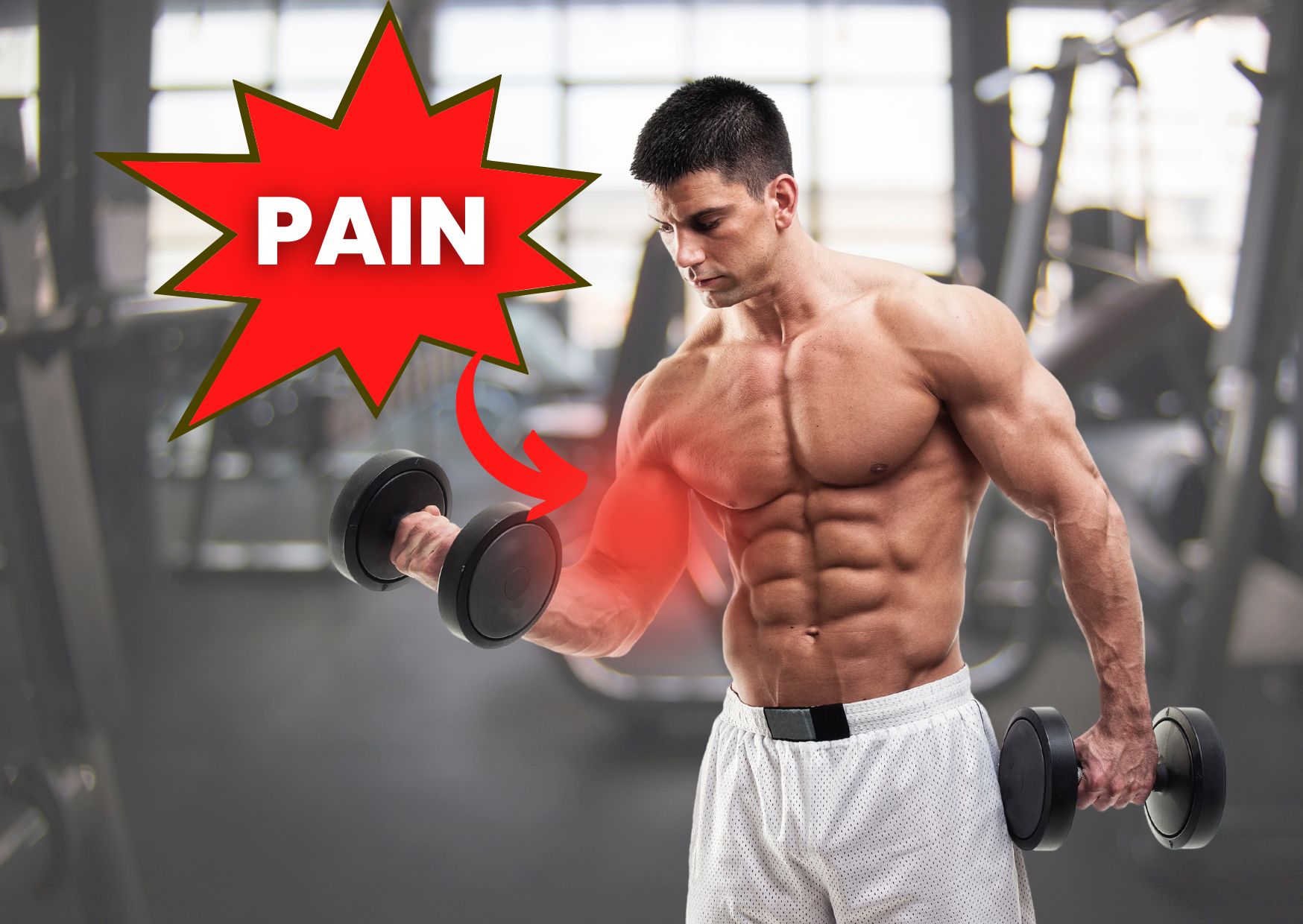 PAIN AFTER BICEP CURLS
