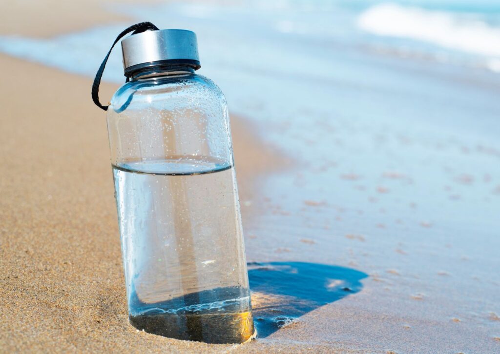 Re-useable water bottle