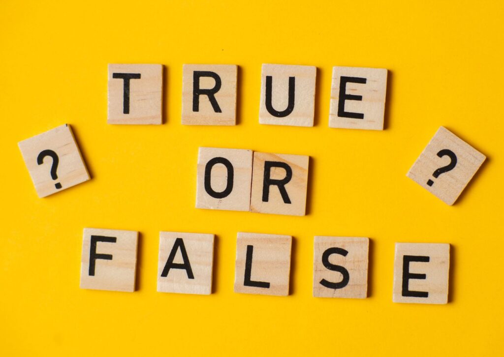 true-or-false-written-on-square-cubes